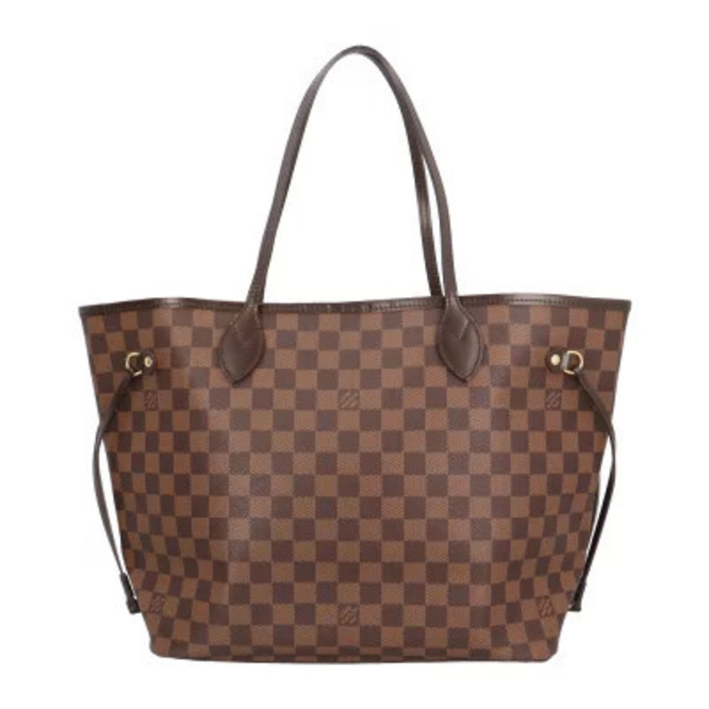 Louis Vuitton Neverfull Damier Tote Bag Canvas Brown